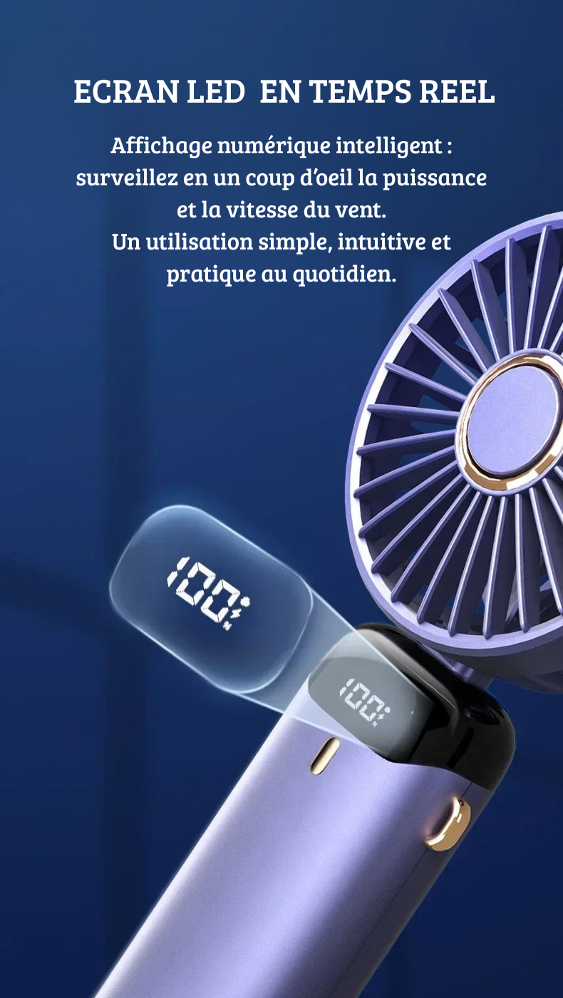 Mini Ventilateur Portable Pliable
