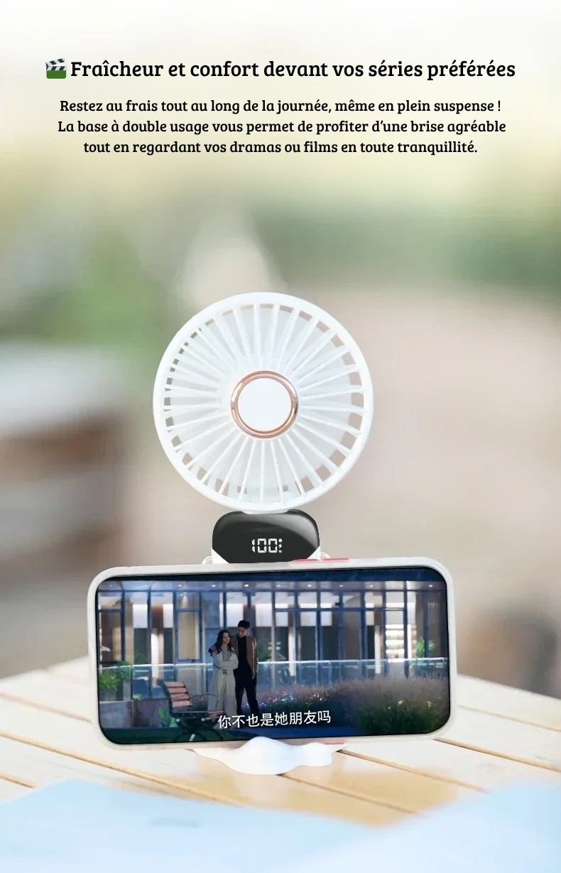 Mini Ventilateur Portable Pliable
