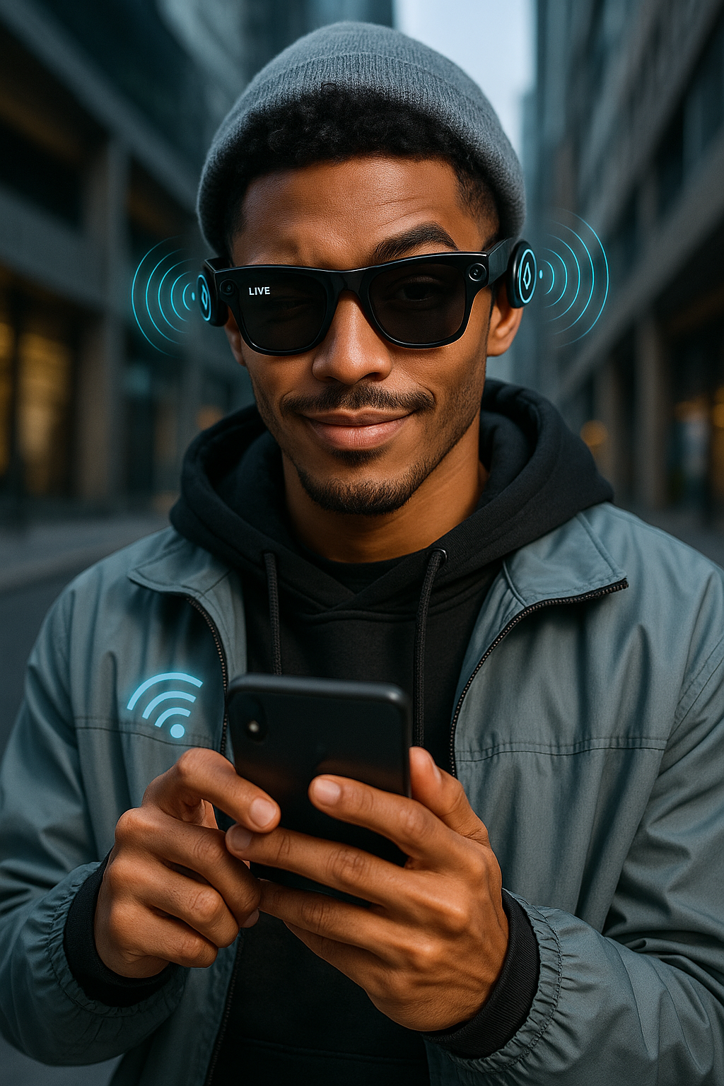 Lunettes Intelligentes 4K 2025