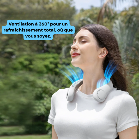 Ventilateur portable rechargeable 360°