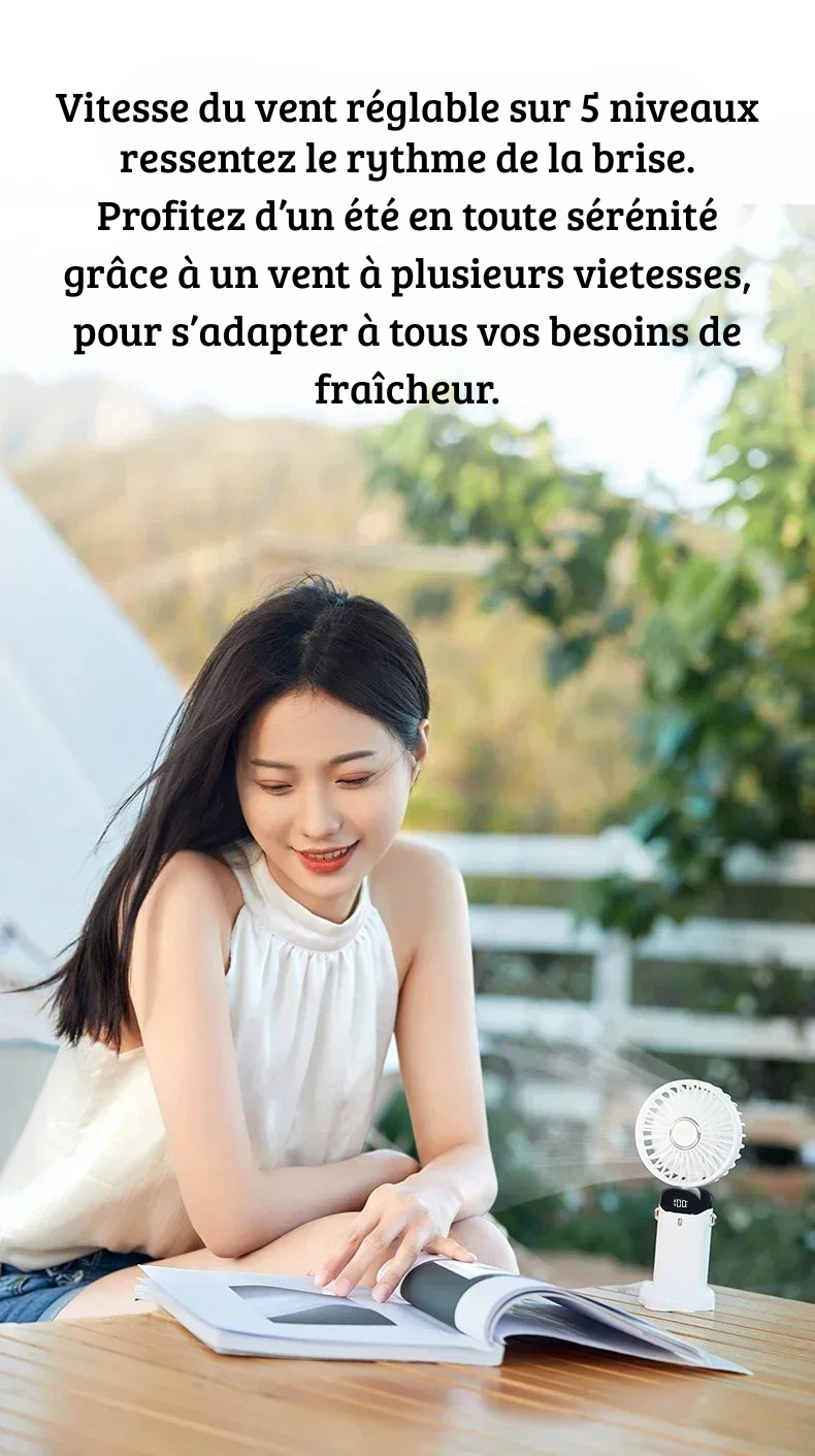 Mini Ventilateur Portable Pliable