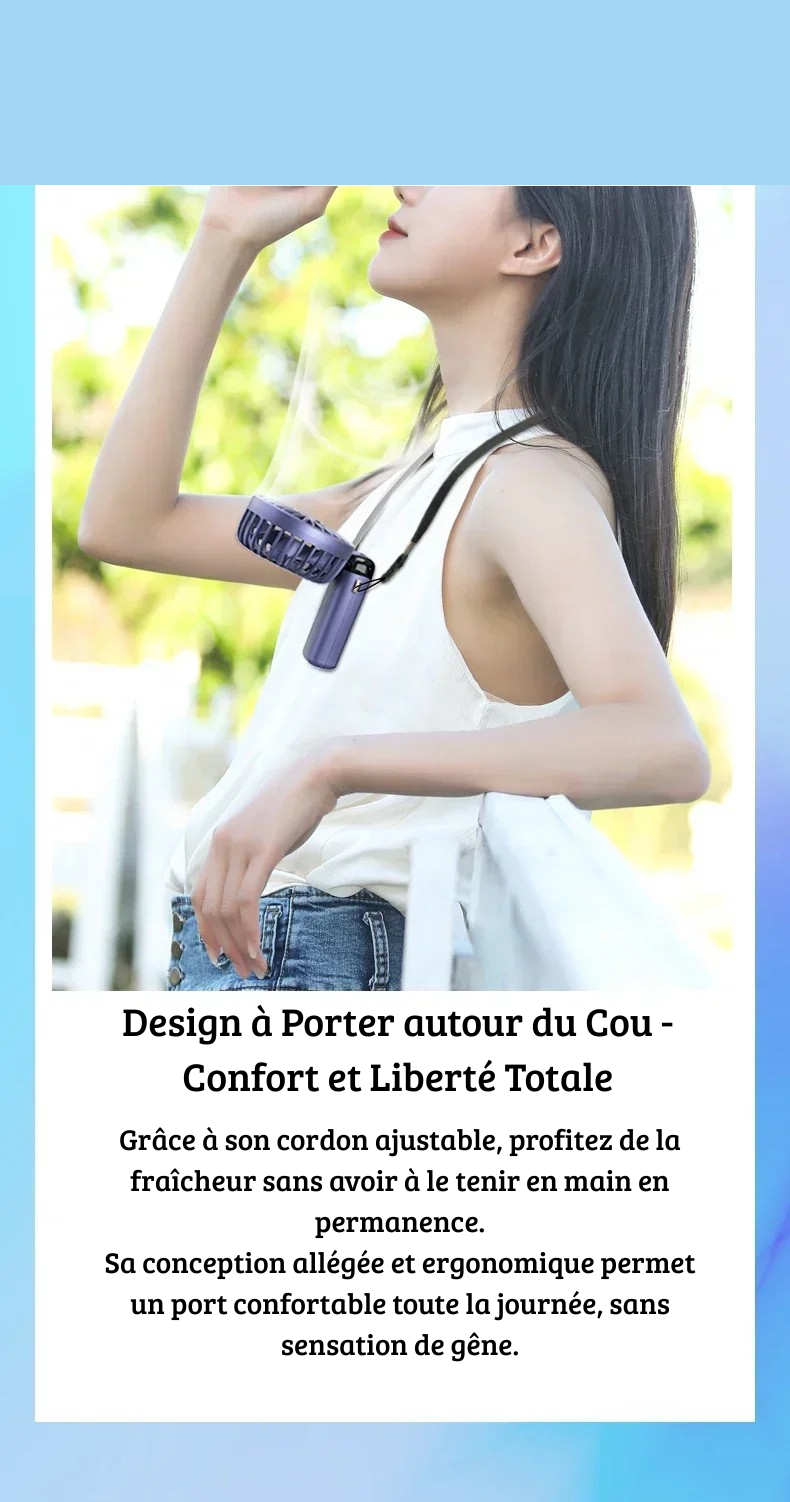 Mini Ventilateur Portable Pliable